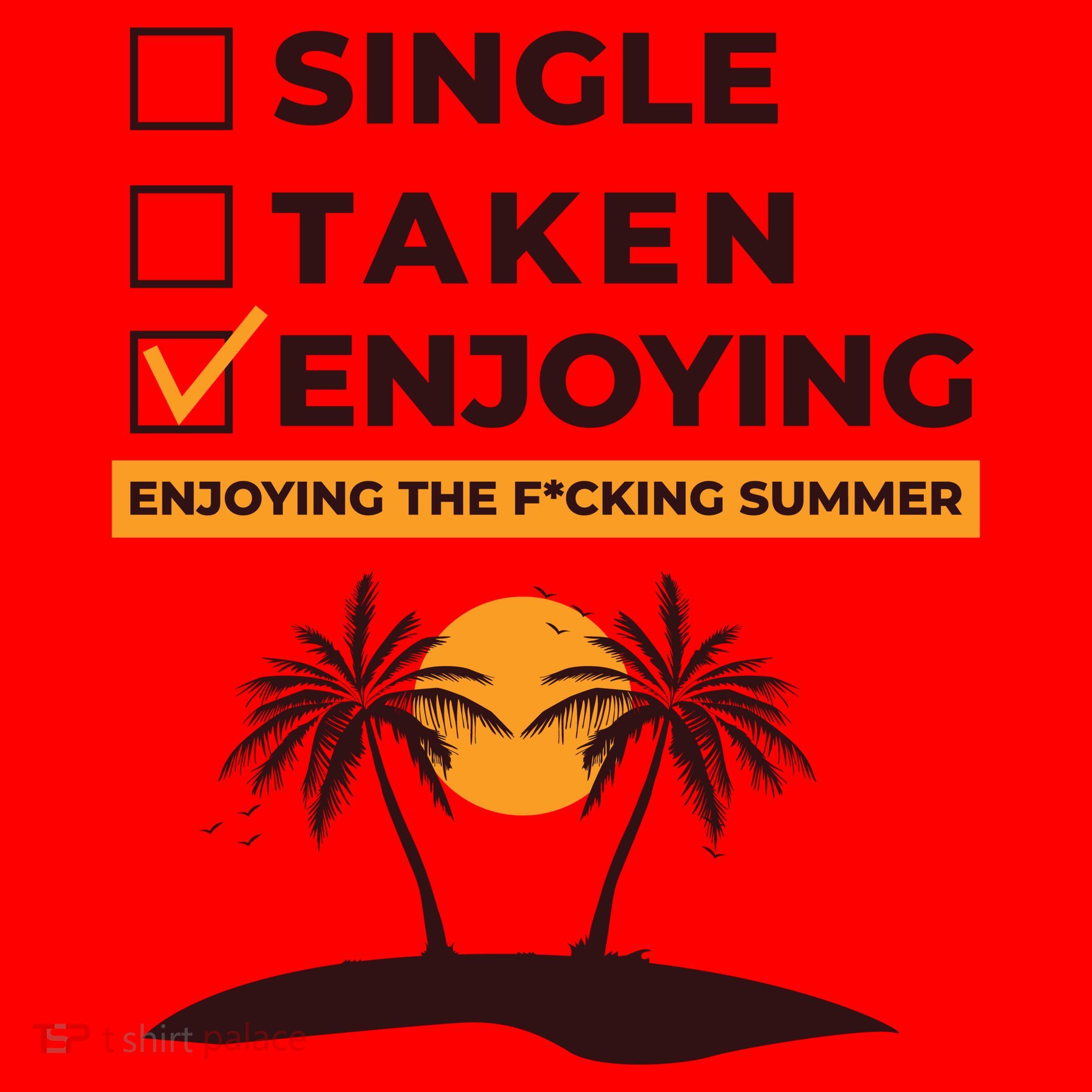 Single Taken Enjoying Summer Santa Hat