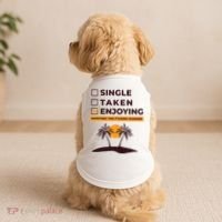 Single Taken Enjoying Summer Doggie Tank thumb 2