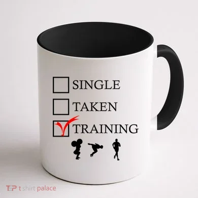 Single Taken Training Coffee Mug back