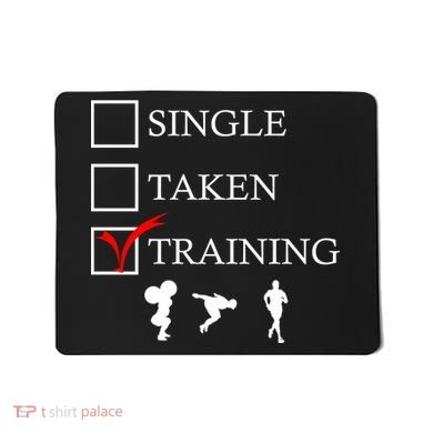Single Taken Training Mousepad