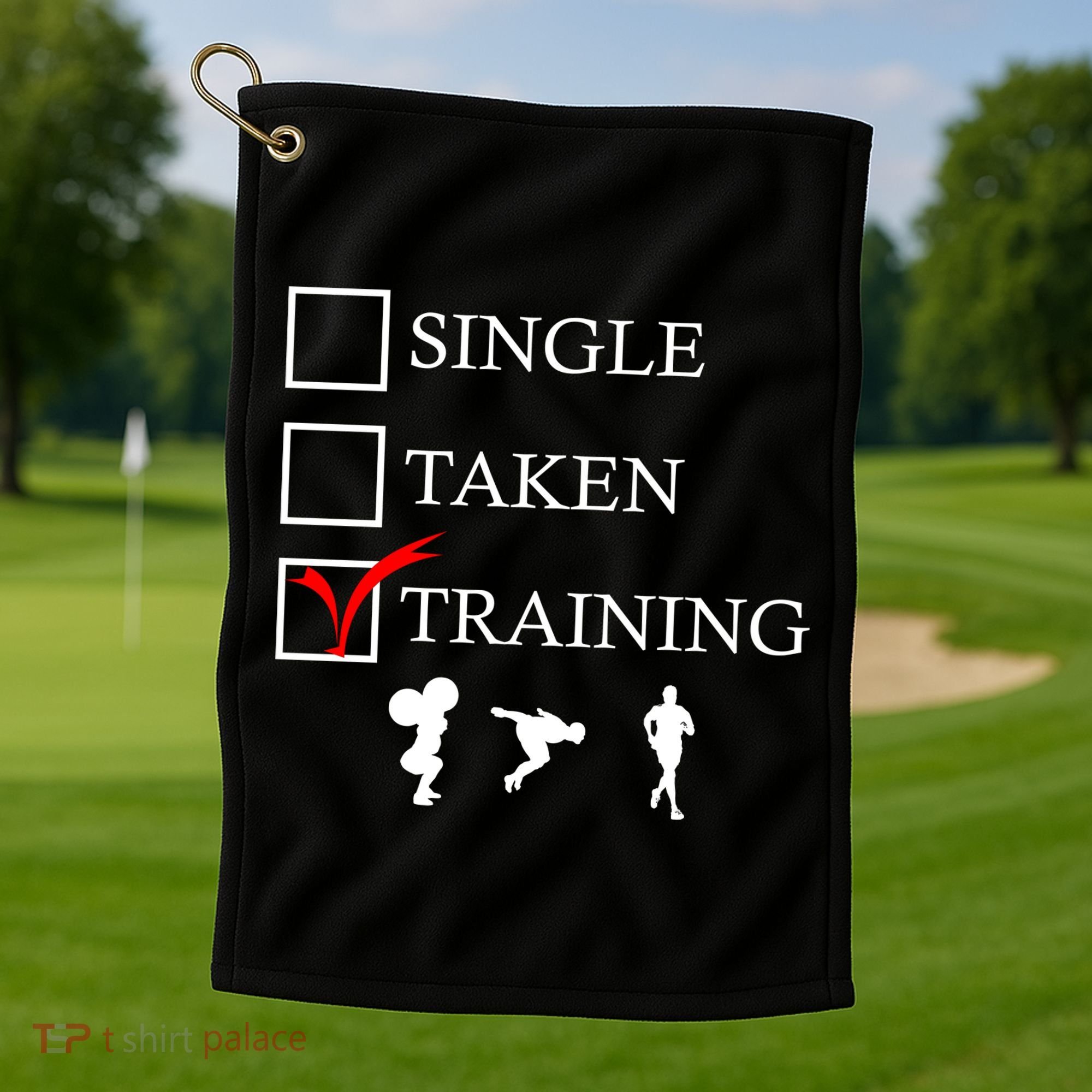 Single Taken Training Golf Towel