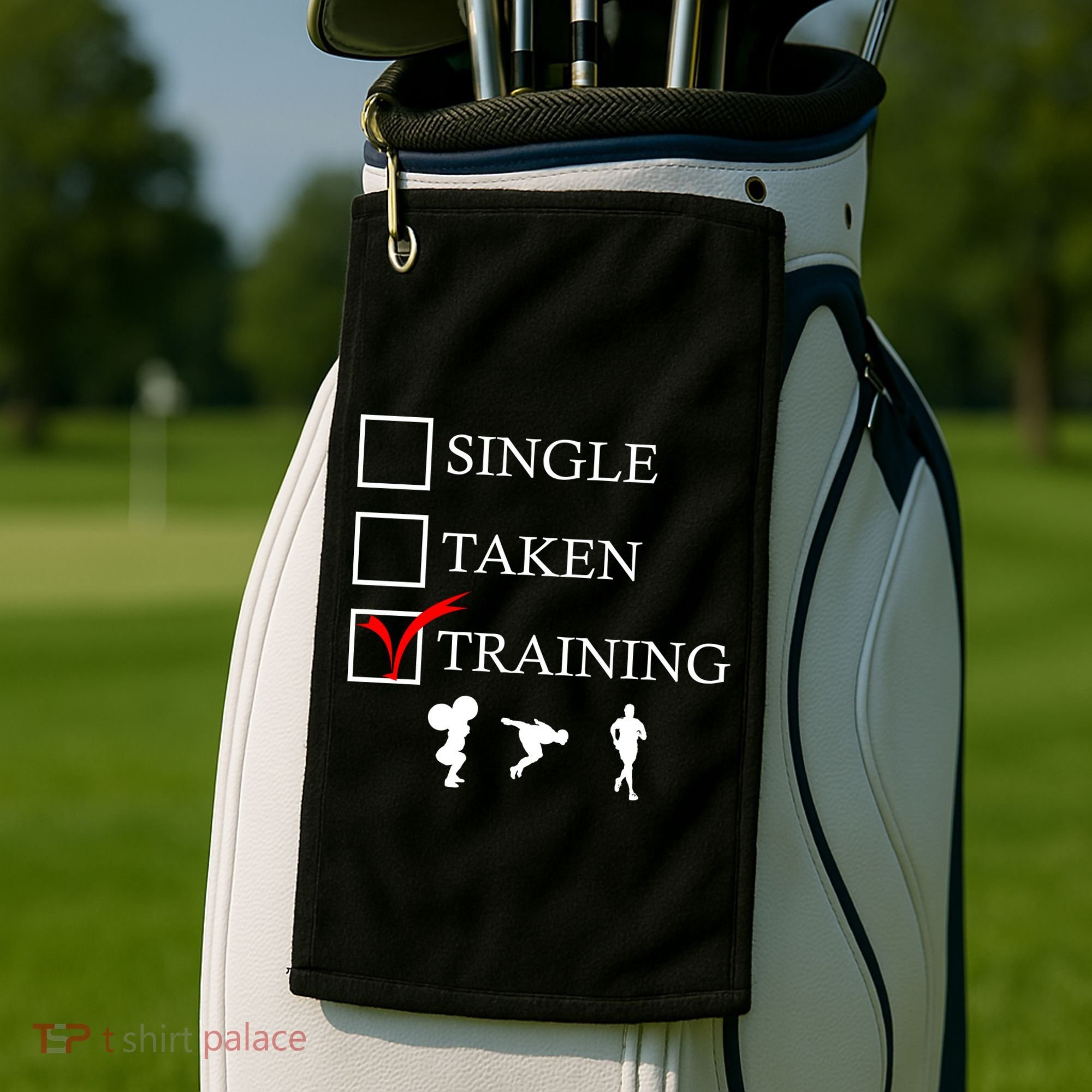 Single Taken Training Golf Towel