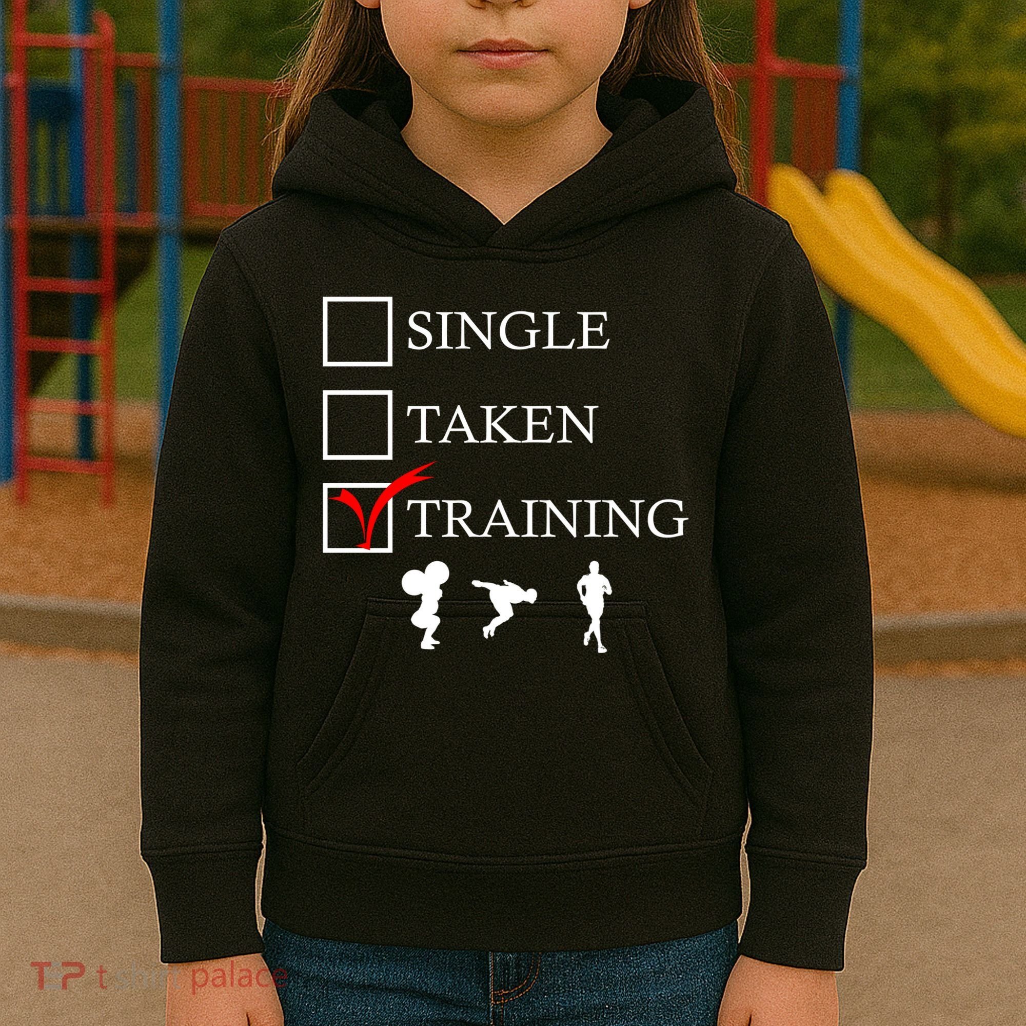 Single Taken Training Kids Hoodie