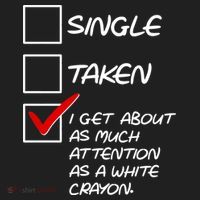 Single Taken White Crayon Hat thumb 2