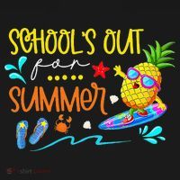 School Is Out For Summer Happy Last Day Of School Women's Hoodie thumb 2