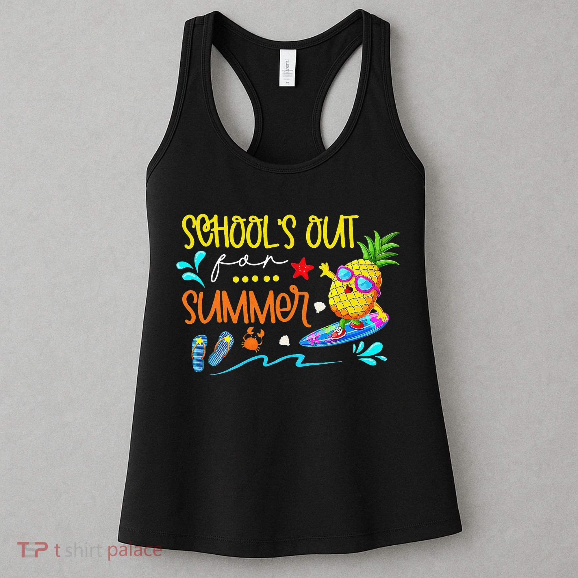 School Is Out For Summer Happy Last Day Of School Women's Tank Top