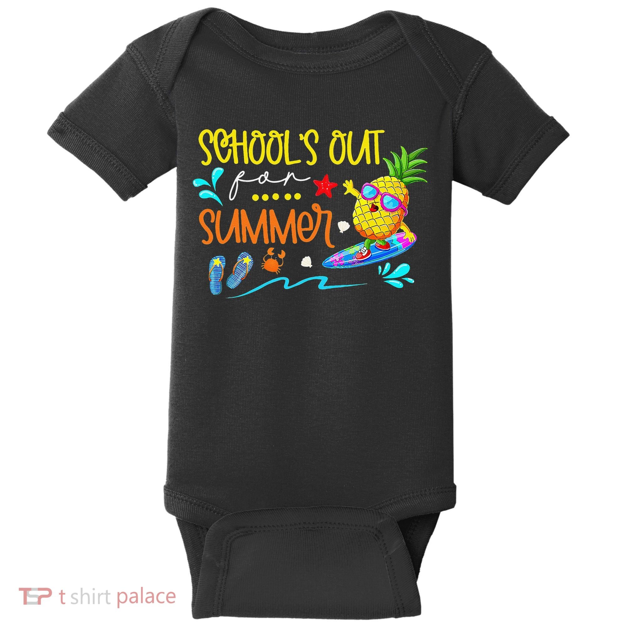 School Is Out For Summer Happy Last Day Of School Baby Bodysuit