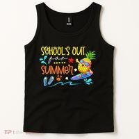 School Is Out For Summer Happy Last Day Of School Tank Top thumb 2