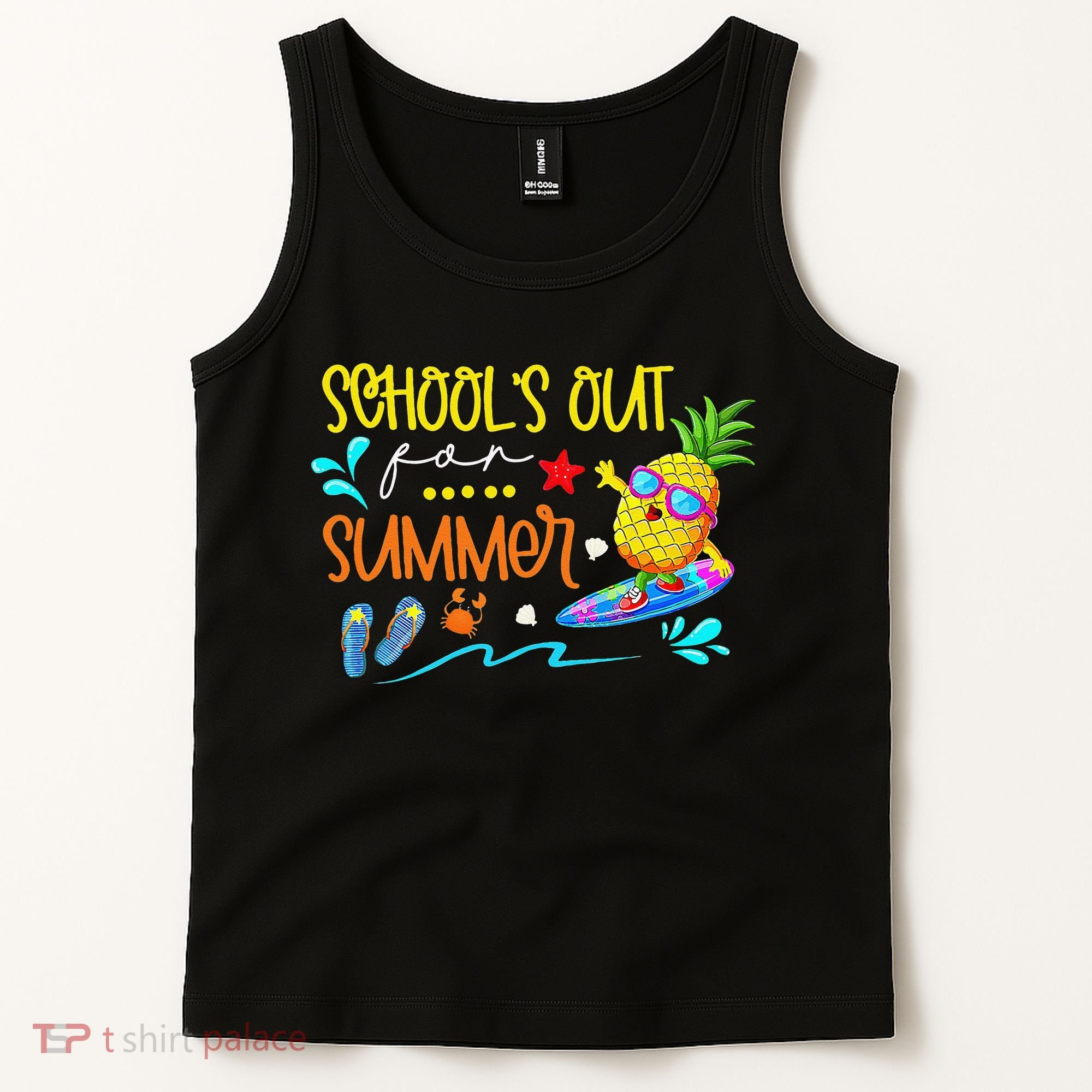 School Is Out For Summer Happy Last Day Of School Tank Top