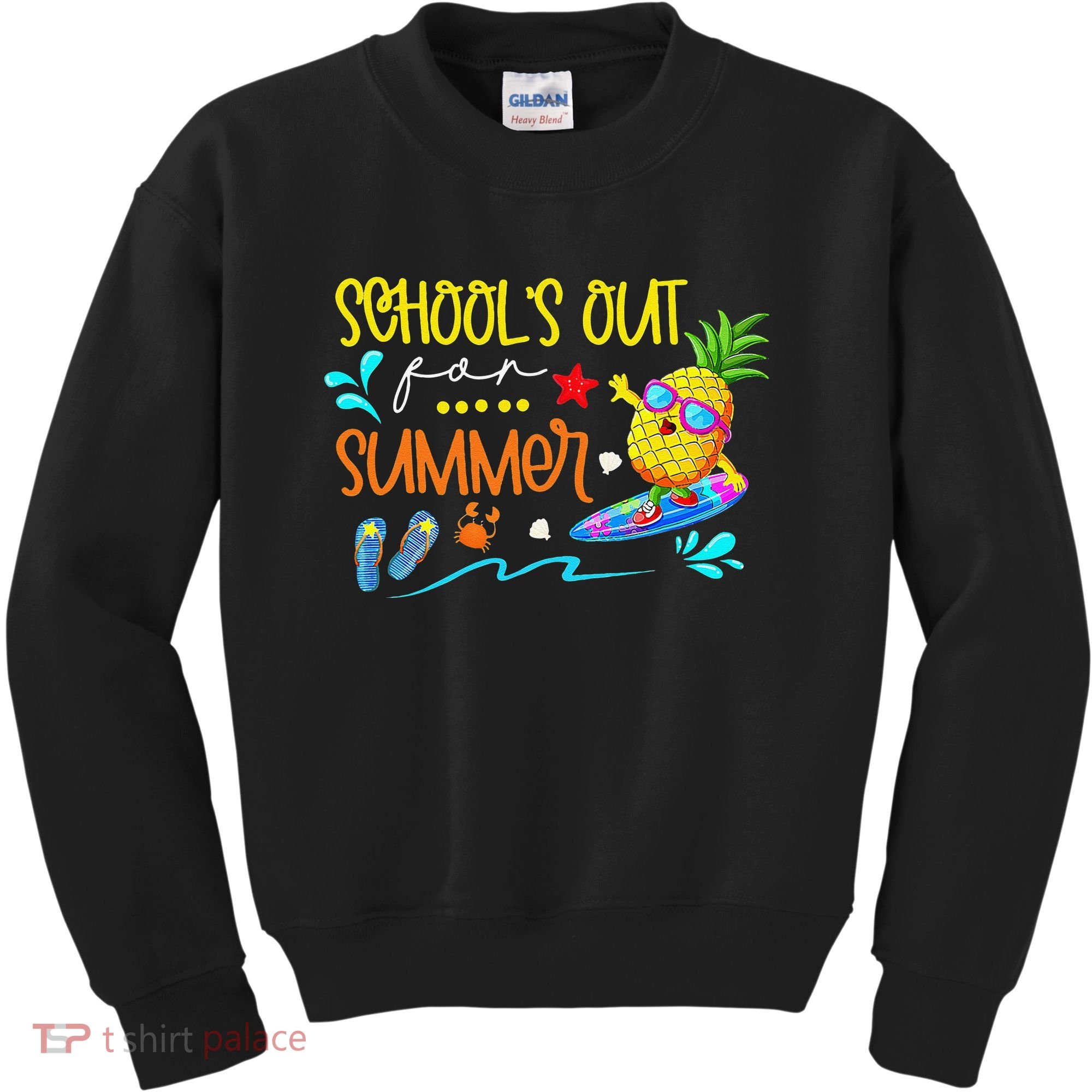 School Is Out For Summer Happy Last Day Of School Kids Sweatshirt