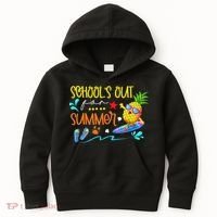 School Is Out For Summer Happy Last Day Of School Kids Hoodie thumb 0