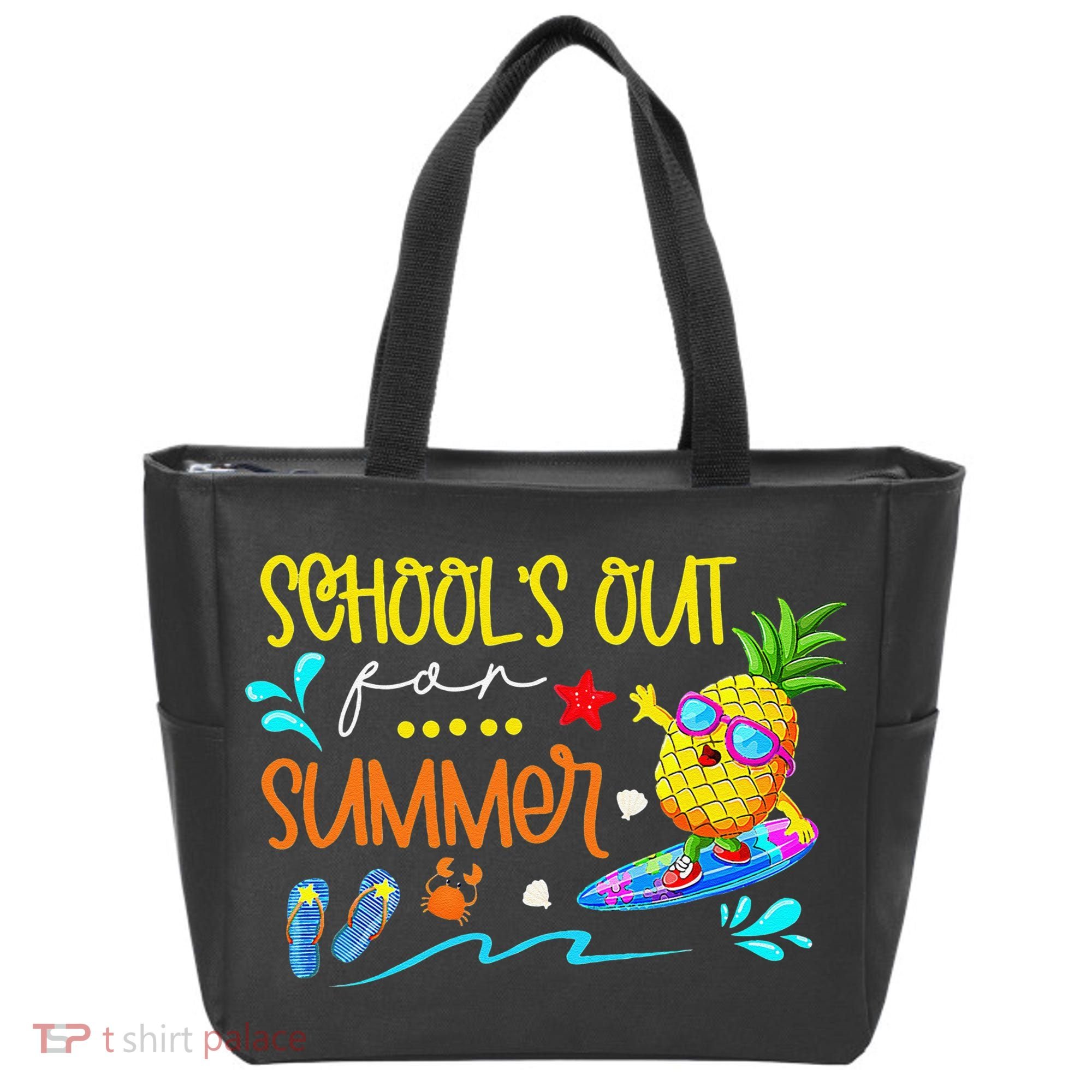 School Is Out For Summer Happy Last Day Of School Tote Bag