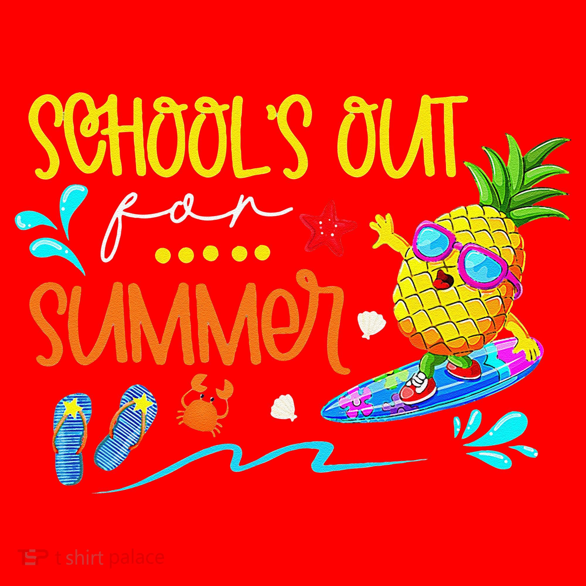 School Is Out For Summer Happy Last Day Of School Santa Hat