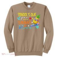 School Is Out For Summer Happy Last Day Of School Sweatshirt thumb 0
