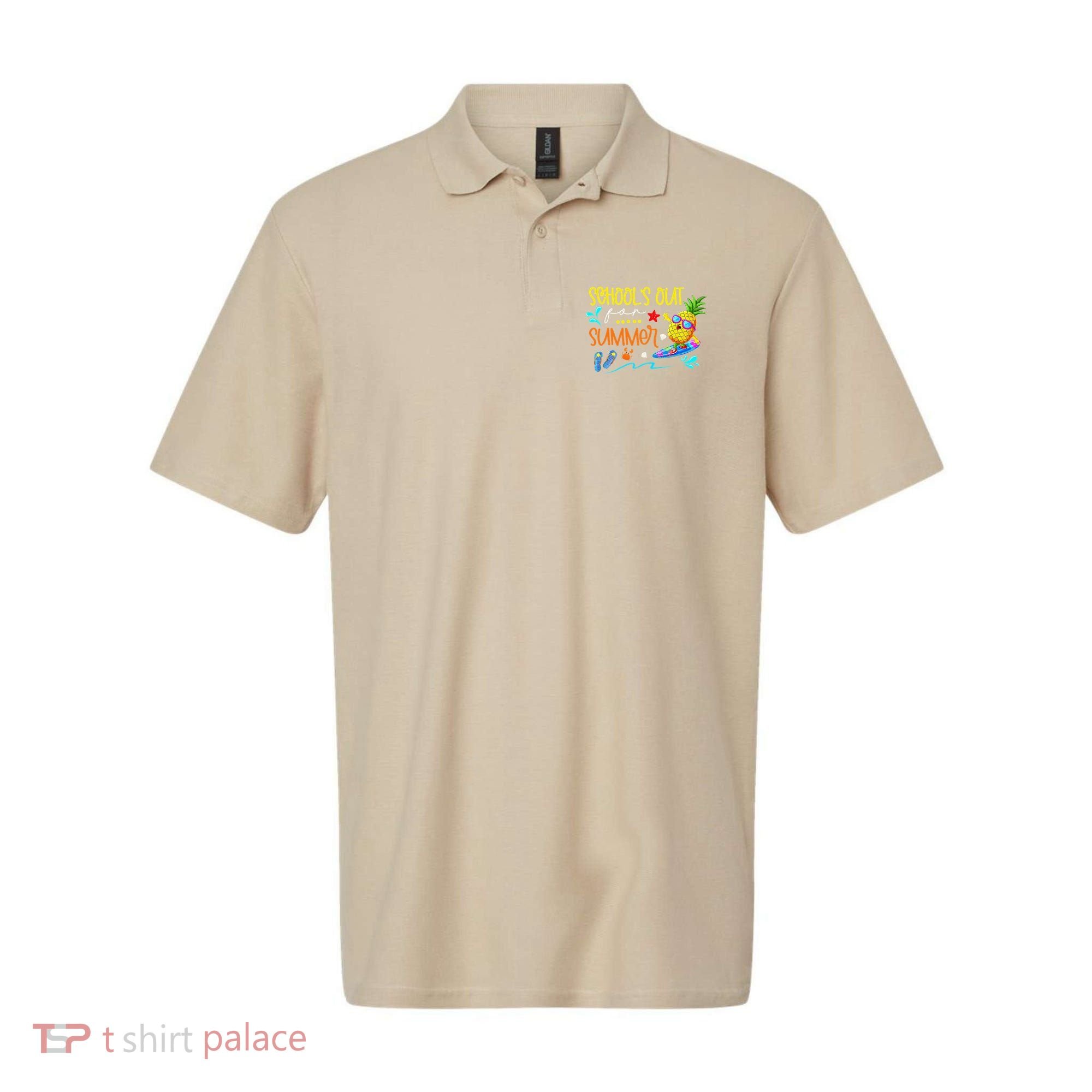 School Is Out For Summer Happy Last Day Of School Polo