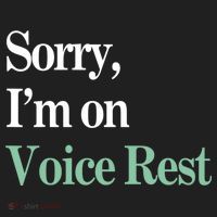 Sorry IM On Voice Rest Funny Vocal Beanie thumb 2