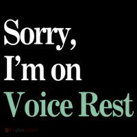 Sorry IM On Voice Rest Funny Vocal Kids Sweatshirt thumb 2