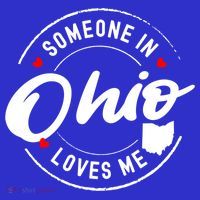 Someone In Ohio Loves Me Funny Gift Coaster thumb 2