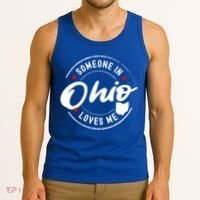 Someone In Ohio Loves Me Funny Gift Tank Top thumb 3