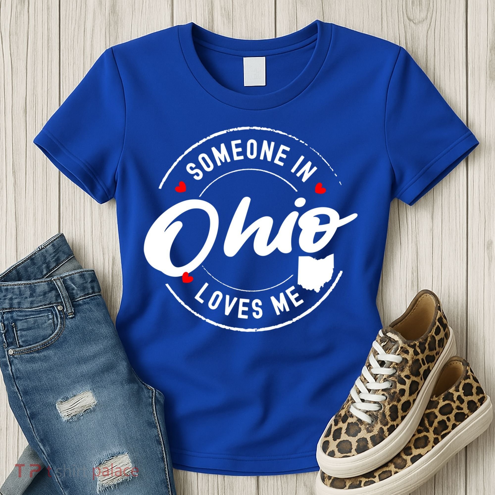 Someone In Ohio Loves Me Funny Gift Women's T-Shirt