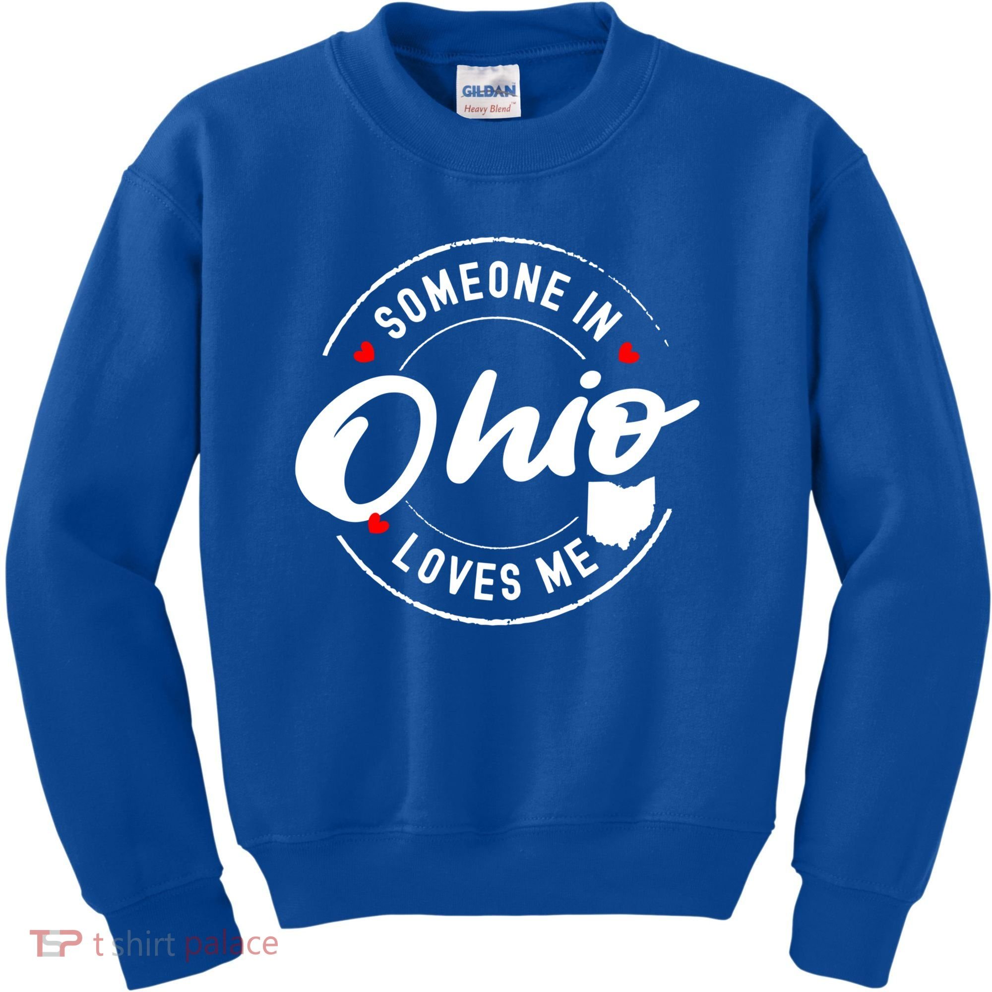 Someone In Ohio Loves Me Funny Gift Kids Sweatshirt