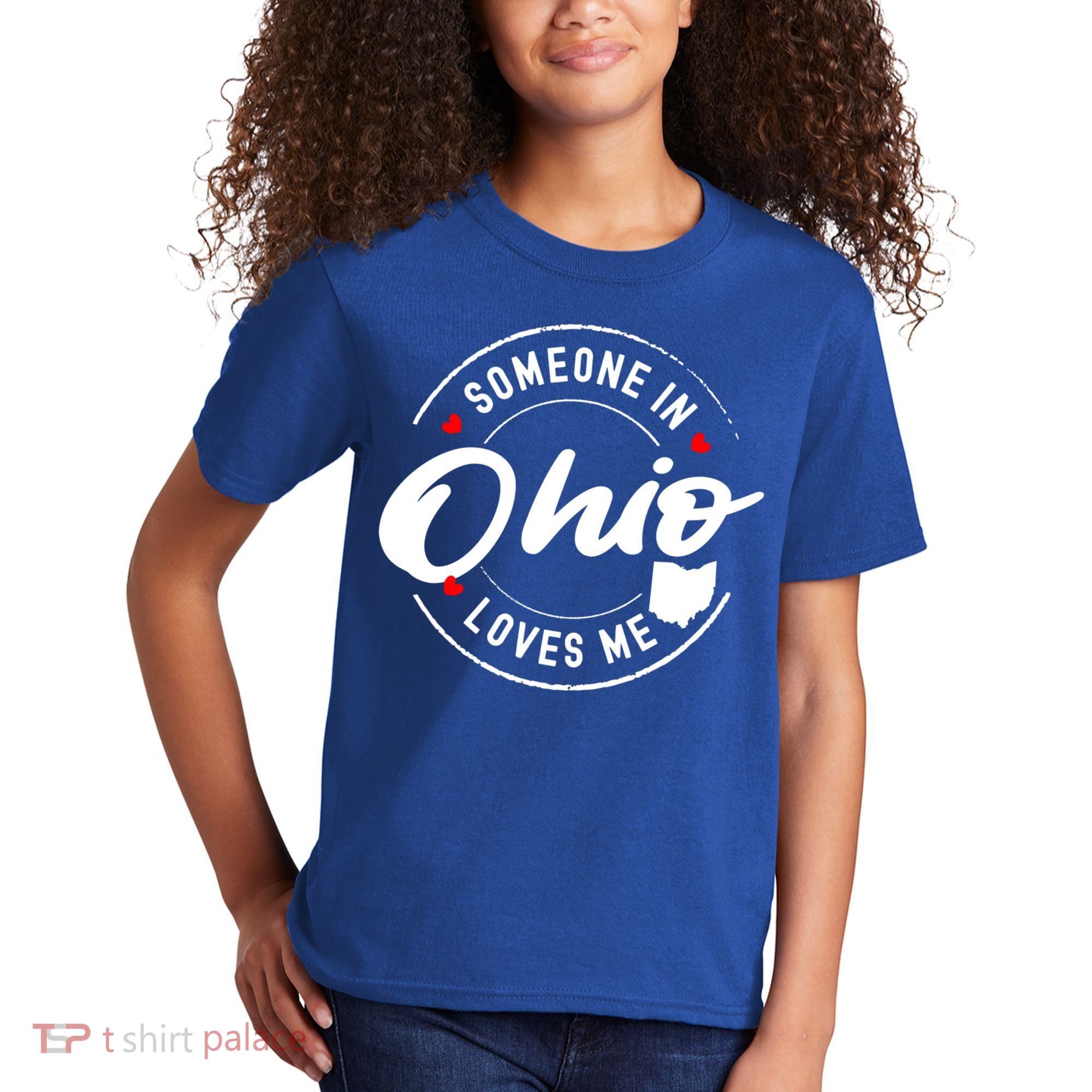 Someone In Ohio Loves Me Funny Gift Kids T-Shirt