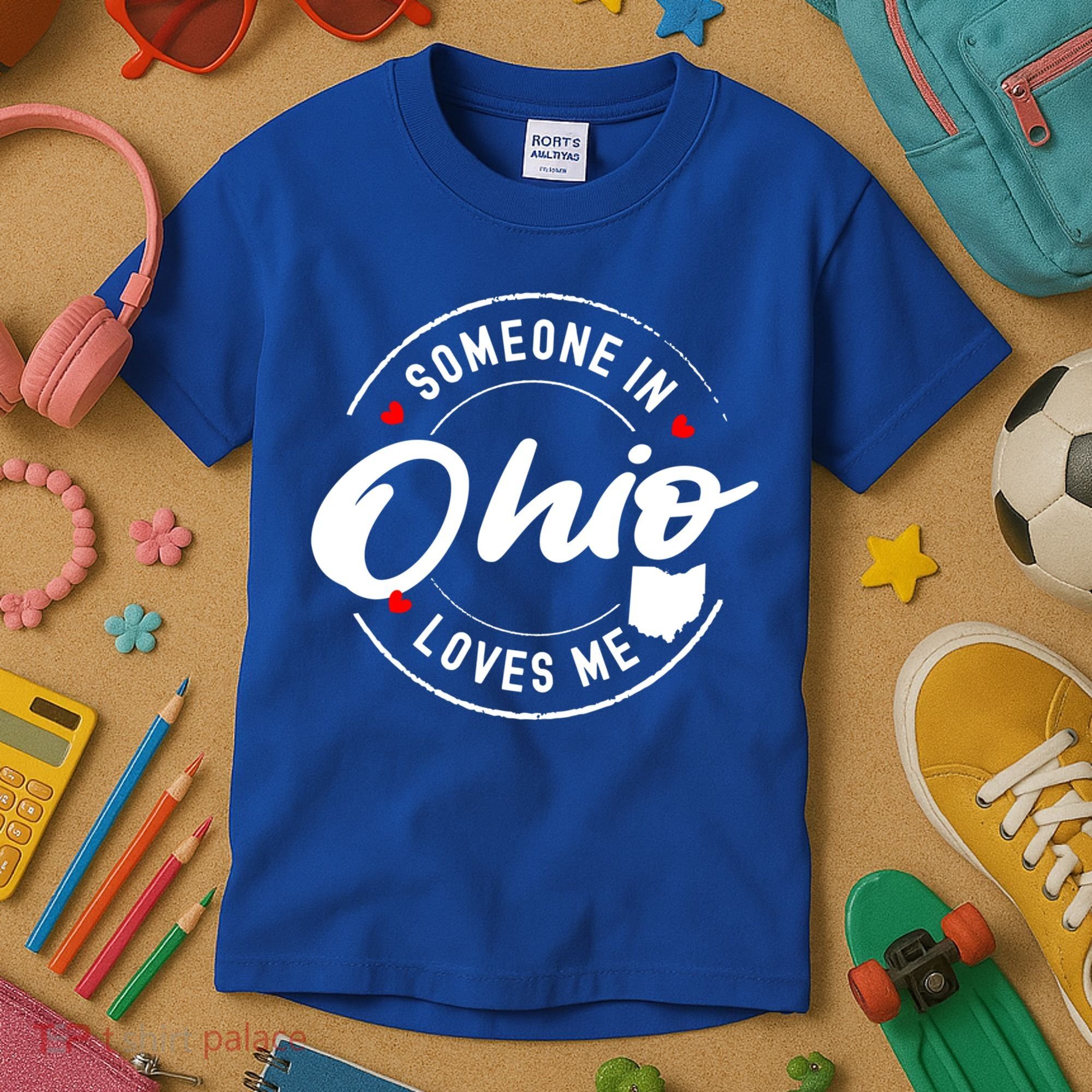 Someone In Ohio Loves Me Funny Gift Kids T-Shirt