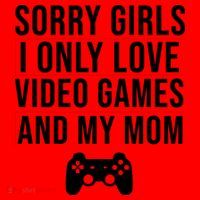 Sorry I Only Love Video Games And My Mom Santa Hat thumb 1