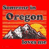 Someone In Oregon Loves Me Santa Hat thumb 1