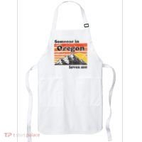Someone In Oregon Loves Me Apron thumb 0
