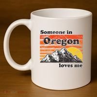 Someone In Oregon Loves Me 11oz C Handle Ceramic Mug thumb 4