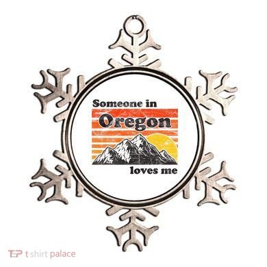 Someone In Oregon Loves Me Ornament