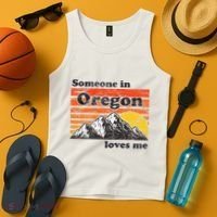 Someone In Oregon Loves Me Tank Top thumb 4