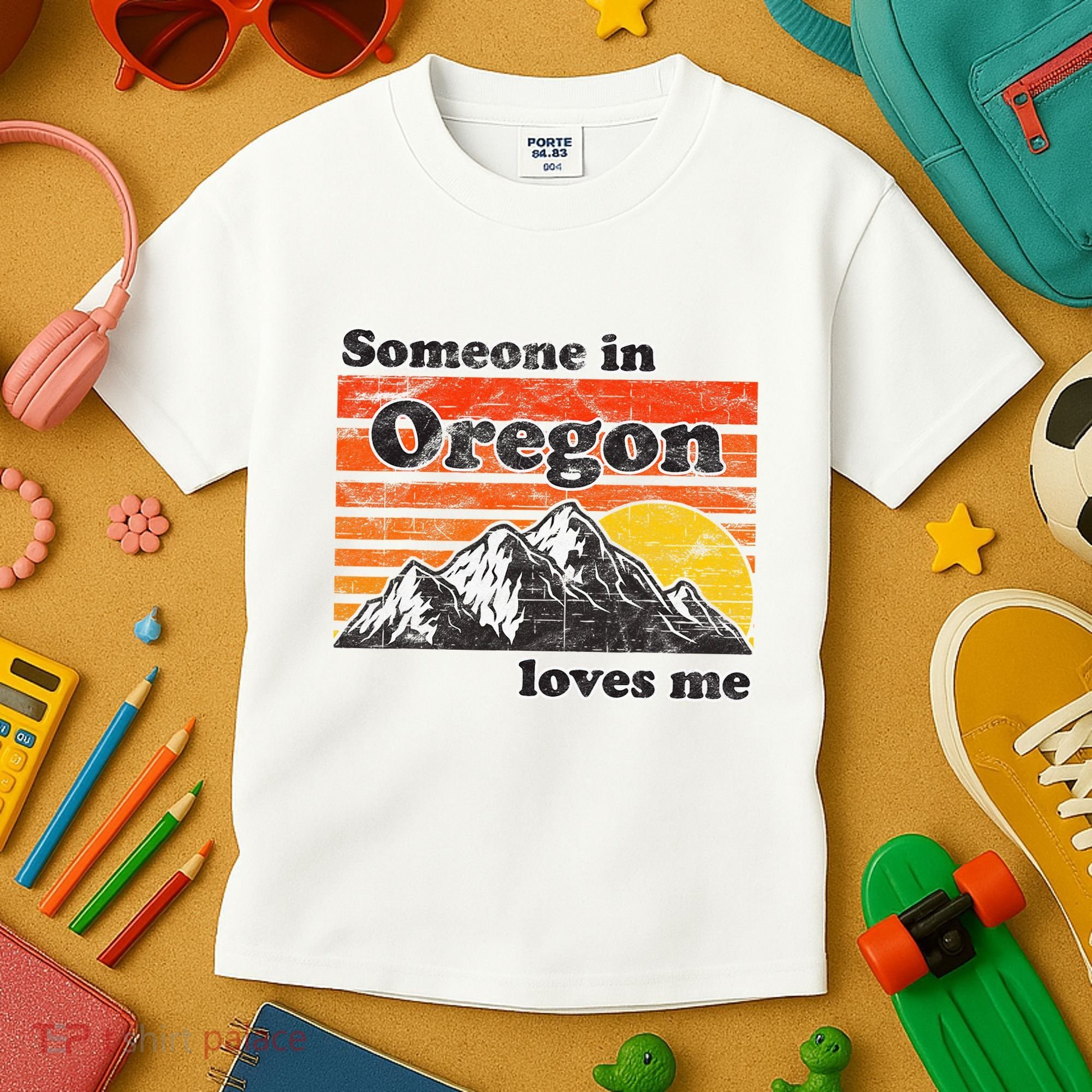 Someone In Oregon Loves Me Kids T-Shirt