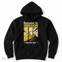 Someone In Oregon Loves Me Usa America Oregonians Hoodie thumb 0