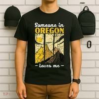 Someone In Oregon Loves Me Usa America Oregonians T-Shirt thumb 6