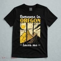 Someone In Oregon Loves Me USA America Oregonians T-Shirt thumb 5