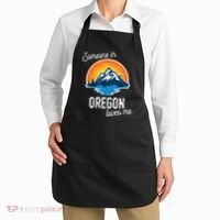Someone In Oregon Loves Me Apron thumb 2