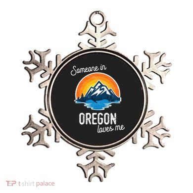 Someone In Oregon Loves Me Ornament