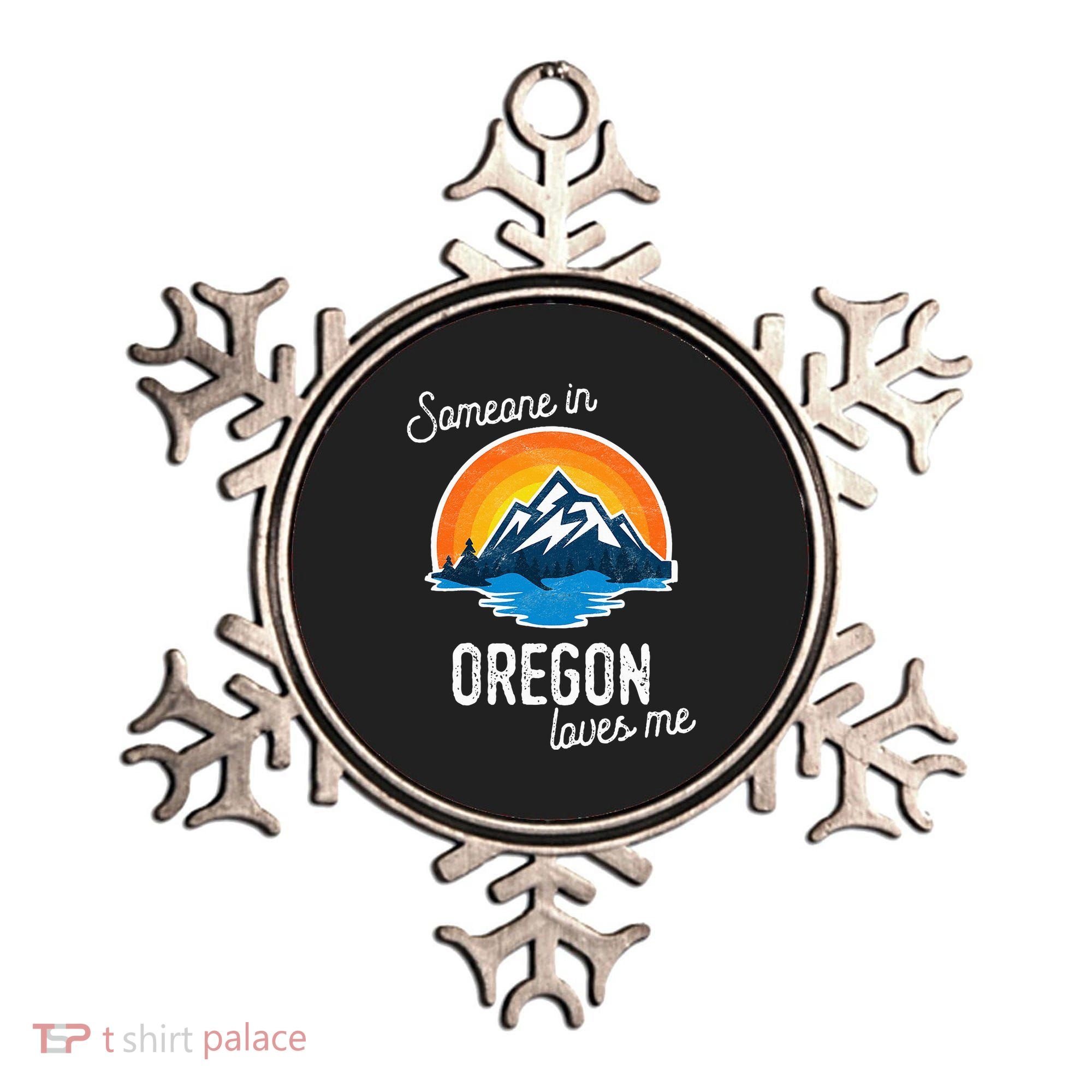 Someone In Oregon Loves Me Ornament