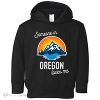 Someone In Oregon Loves Me Toddler Hoodie thumb 0