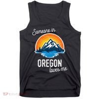Someone In Oregon Loves Me Tank Top thumb 0
