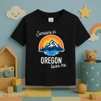 Someone In Oregon Loves Me Toddler T-Shirt thumb 3