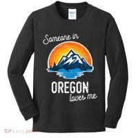 Someone In Oregon Loves Me Kids Long Sleeve Shirt thumb 0