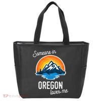 Someone In Oregon Loves Me Tote Bag thumb 0