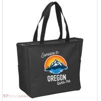 Someone In Oregon Loves Me Tote Bag thumb 2