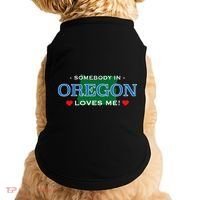 Someone In Oregon Loves Me Doggie Tank thumb 0