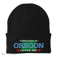 Someone In Oregon Loves Me Beanie thumb 0