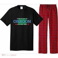 Someone In Oregon Loves Me Pajama Set thumb 0