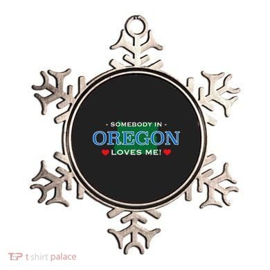 Someone In Oregon Loves Me Ornament